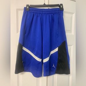Blue Jordan basketball shorts size small